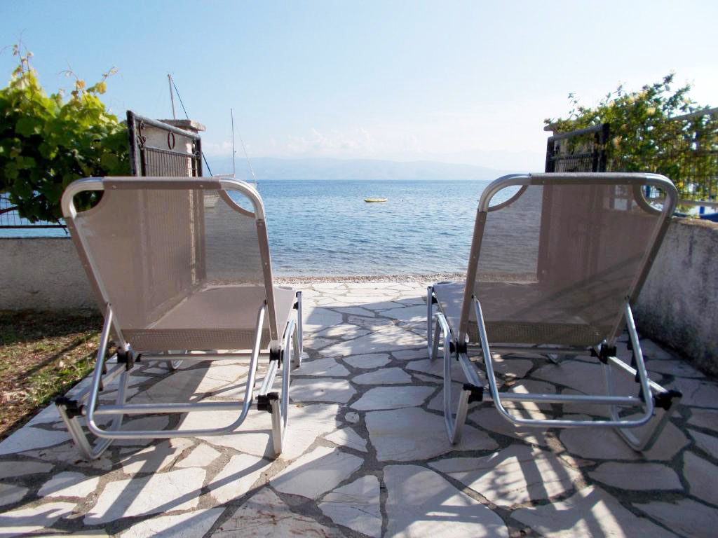 Eva apartments, Kassiopi, Imerolia, Garden by the sea 1